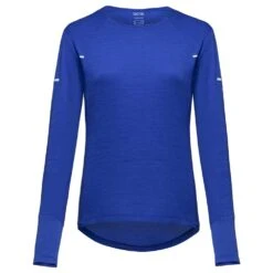Gore Wear Women's Vivid Long Sleeve Tee - Ultramarine Blue