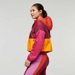 Cotopaxi Women's Teca Windbreaker Crop Jacket - Good Morning -QQ Styles 1200x1200 png F22 W Teca Crop Jacket Good Morning 3