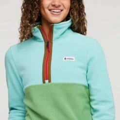Cotopaxi Women's Amado Fleece Pullover - Sea Glass & Kelp -QQ Styles 1200x1200 png S23 W Amado Fleece Sea Glass Kelp 4