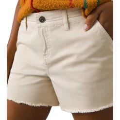 Prana Women's Sancho Short - Chalk 7 Prana Women's Sancho Short - Chalk -QQ Styles 1968411 CHALK ALT 6