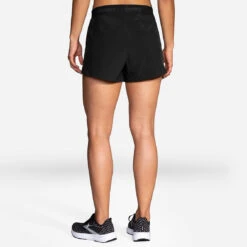 Women's Chaser 3" Shorts - Black/Brooks -QQ Styles 221463 006 MB Chaser 3in Short