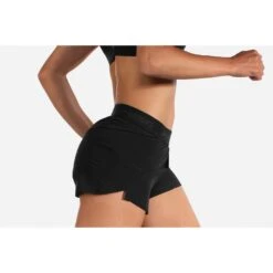 Women's Chaser 3" Shorts - Black/Brooks -QQ Styles 221463 006 MV Chaser 3in Short