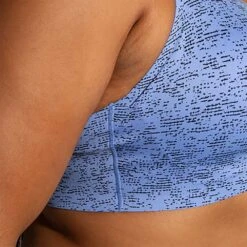 BROOKS Women's Dare Racerback 2.0 Run Bra - Blue Lavender Terrain Print 23 BROOKS Women's Dare Racerback 2.0 Run Bra - Blue Lavender Terrain Print -QQ Styles 350085 484 D1 Dare Racerback Run Bra 2