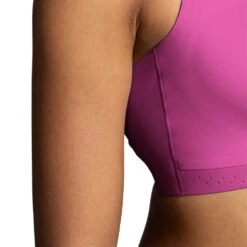 BROOKS Women's Dare Strappy 2.0 Run Bra - Frosted Mauve -QQ Styles 350088 607 D1 Dare Strappy Run Bra 4