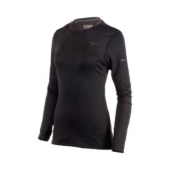 Mizuno Women's Breath Thermo Long Sleeve - Black