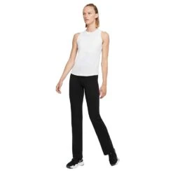 Women's Nike Dri-Fit One Luxe Standard Fit Tank- White -QQ Styles AURORA DD0615 100 PHSYM003 2000