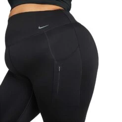 Women's Nike Dri-Fit Go High Rise 7/8 Tight - Black 10 Women's Nike Dri-Fit Go High Rise 7/8 Tight - Black -QQ Styles AURORA DV4902 010 PHSYM002 2000