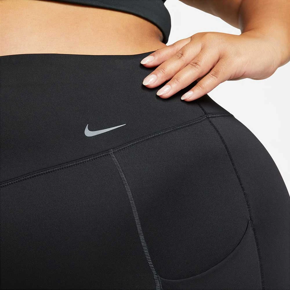 Women's Nike Dri-Fit Go High Rise 7/8 Tight - Black 5 Women's Nike Dri-Fit Go High Rise 7/8 Tight - Black - Image 5