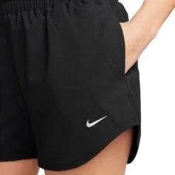 Women's Nike One Dri-Fit Ultra High Rise 3in Short - Black -QQ Styles AURORA DX6642 010 PHSYM002 2000