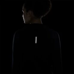 Women's Nike Therma-FIT Element Running Crew - Black/Reflective Silver -QQ Styles DD6779 010 PHSYM201 2000