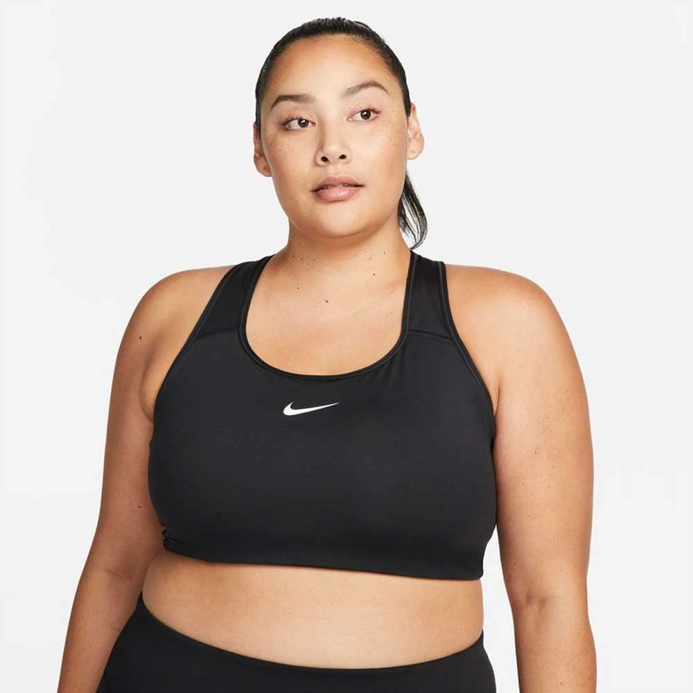 Nike Women's Swoosh Bra - Black 1 Nike Women's Swoosh Bra - Black