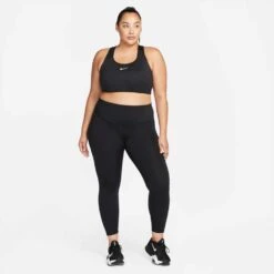 Nike Women's Swoosh Bra - Black 7 Nike Women's Swoosh Bra - Black -QQ Styles DH3384 010 PHSYM002 1