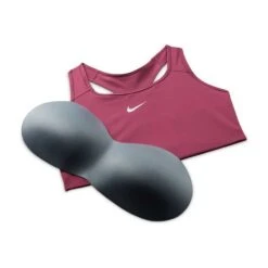 Nike Women's Swoosh Bra - Rosewood -QQ Styles DH3384 653 PHSYM001