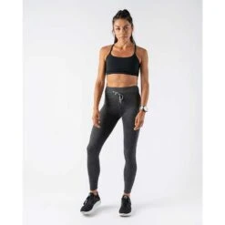 Women's EZ Tights High Rise - Black Charcoal
