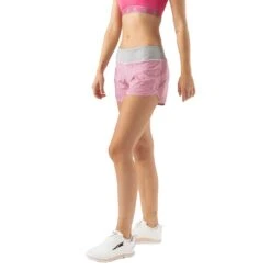 Women's Hopper 4in Shorts - Pink Stripe Geo -QQ Styles DSC01598 2048x 88789158 b96b 4a5c a744 e00ca6e3d85f