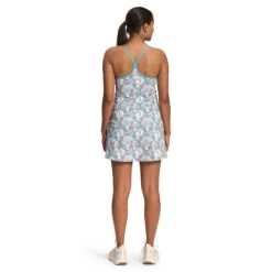 NORTH FACE Women's Arque Hike Dress - Reef Waters Wild Daisy Print -QQ Styles NF0A5J7D IP8 back