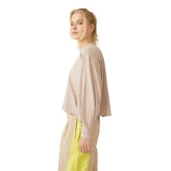 Women's Inspire Layer Top - Doe -QQ Styles OB1722020 2224 b