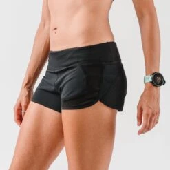 Women's Catch Me If You Can Shorts - Black -QQ Styles R0006 1 3