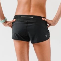 Women's Catch Me If You Can Shorts - Black -QQ Styles R0006 1 4