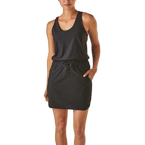 Patagonia Women's Fleetwith Dress - Black 2 Patagonia Women's Fleetwith Dress - Black - Image 2