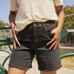 Women's Balsam Seeded Cutoff Short - Washed Black 5 Women's Balsam Seeded Cutoff Short - Washed Black -QQ Styles T1312304 WASHED BLACK 5 700x 6dc8d62a 521e 47f2 ae56 a2800f956233