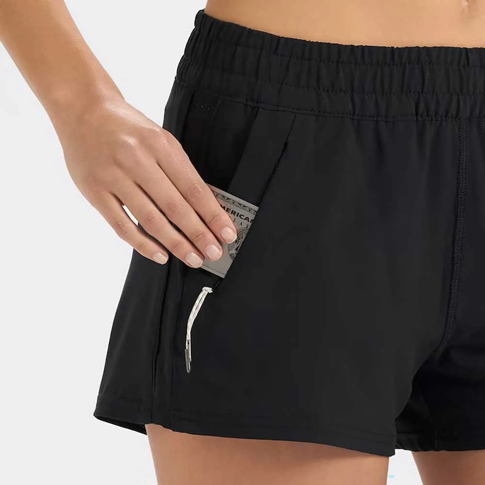 Vuori Women's Dash Short - Black 3 Vuori Women's Dash Short - Black - Image 3