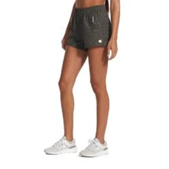 Vuori Women's Dash Short - Cocoa Spots -QQ Styles VW367CSO FA23 W ECOMM SHORTS FRONT ALT BOTTOMS 6