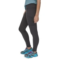 Patagonia Women's Pack Out Tights - Black -QQ Styles WBF19 21995 BLK OV
