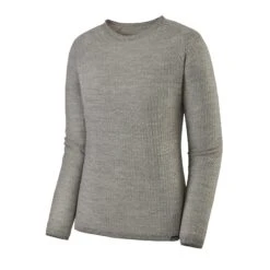 Patagonia Women's Capilene® Air Crew - Feather Grey/ Birch White X-Dye