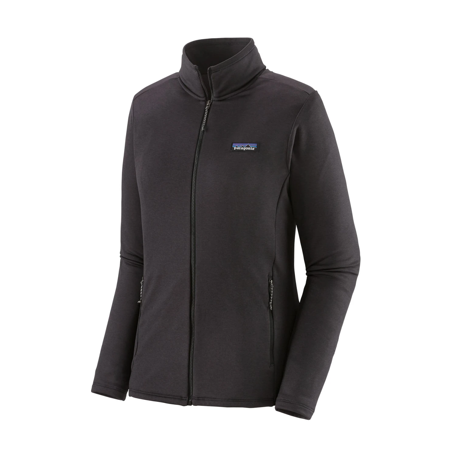 Patagonia Women's R1® Daily Jacket- Ink Black/Black X-Dye 1 Patagonia Women's R1® Daily Jacket- Ink Black/Black X-Dye
