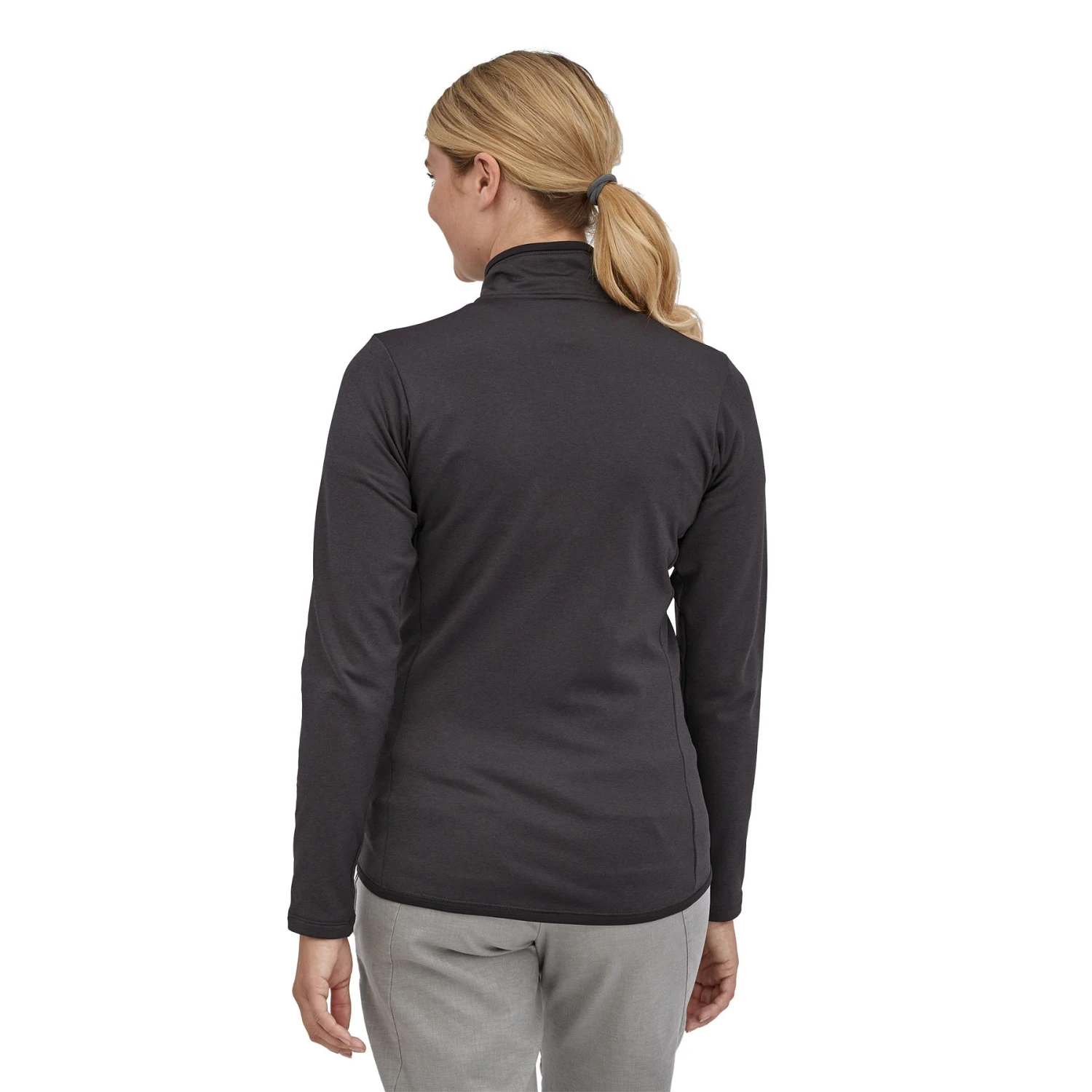 Patagonia Women's R1® Daily Jacket- Ink Black/Black X-Dye 2 Patagonia Women's R1® Daily Jacket- Ink Black/Black X-Dye - Image 2