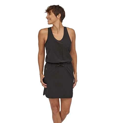 Patagonia Women's Fleetwith Dress - Black 4 Patagonia Women's Fleetwith Dress - Black - Image 4