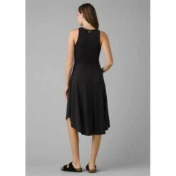 Prana Women's Cozy Up Bayjour Dress - Black -QQ Styles cozy up dress 2