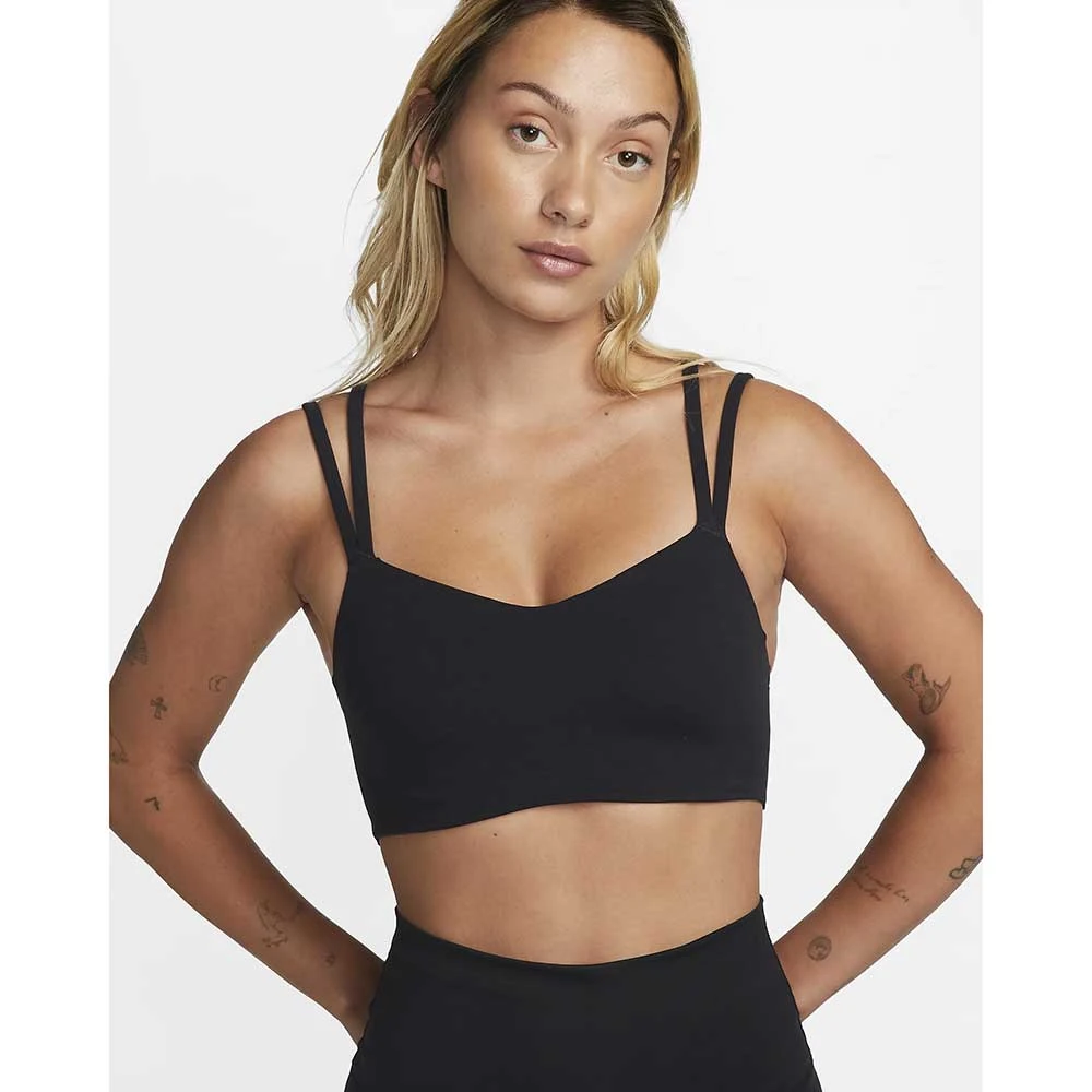 Nike Women's Alate Trace Bra - Black 1 Nike Women's Alate Trace Bra - Black