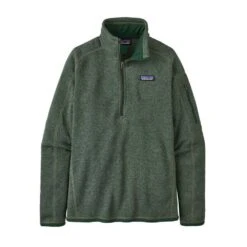 Patagonia Women's Better Sweater 1/4 Zip - Hemlock Green