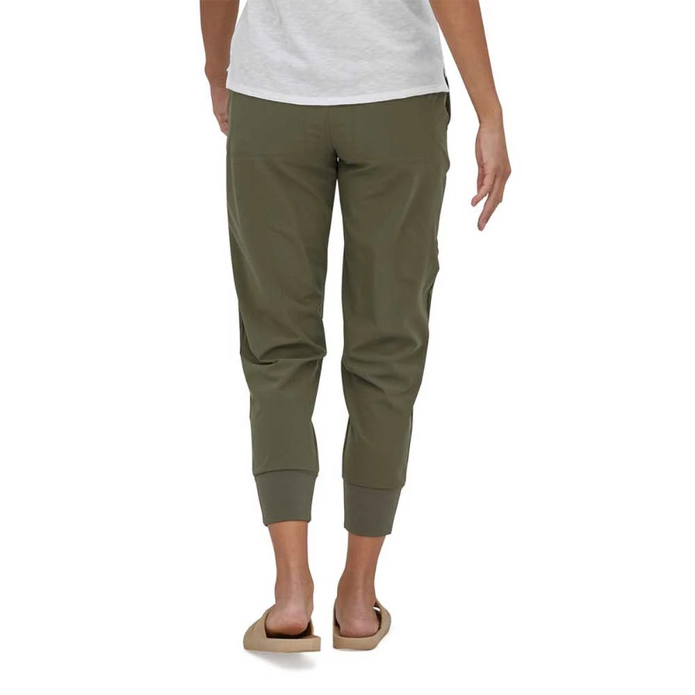 Patagonia Women's Happy Hike Studio Pant - Basin Green 3 Patagonia Women's Happy Hike Studio Pant - Basin Green - Image 3