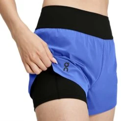 On Running Women's Running Short - Cobalt/Black -QQ Styles webimage 68F534BE 9B56 4FFF B9720A78DFE67812