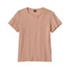 Patagonia Women's Regenerative Organic Certified Cotton Tee - Antique Pink