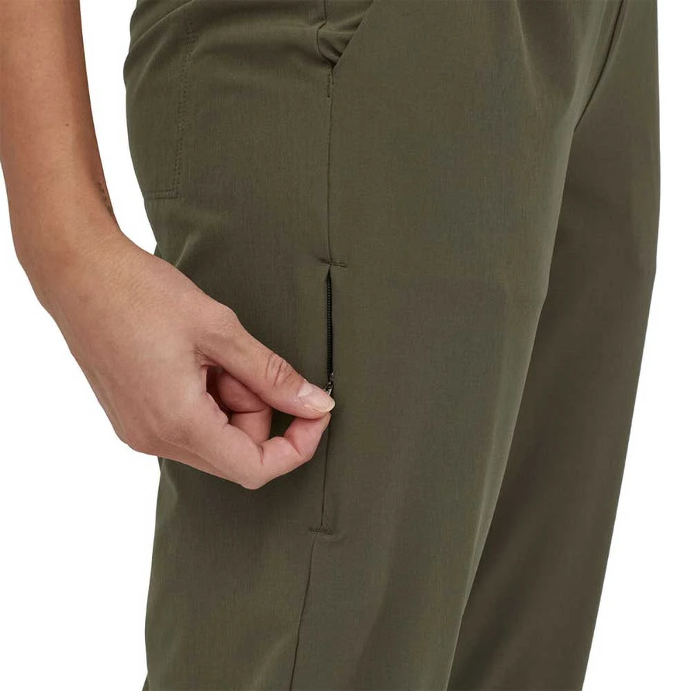 Patagonia Women's Happy Hike Studio Pant - Basin Green 5 Patagonia Women's Happy Hike Studio Pant - Basin Green - Image 5